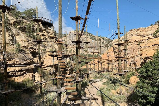 Zipline Tour - Light hiking between platforms